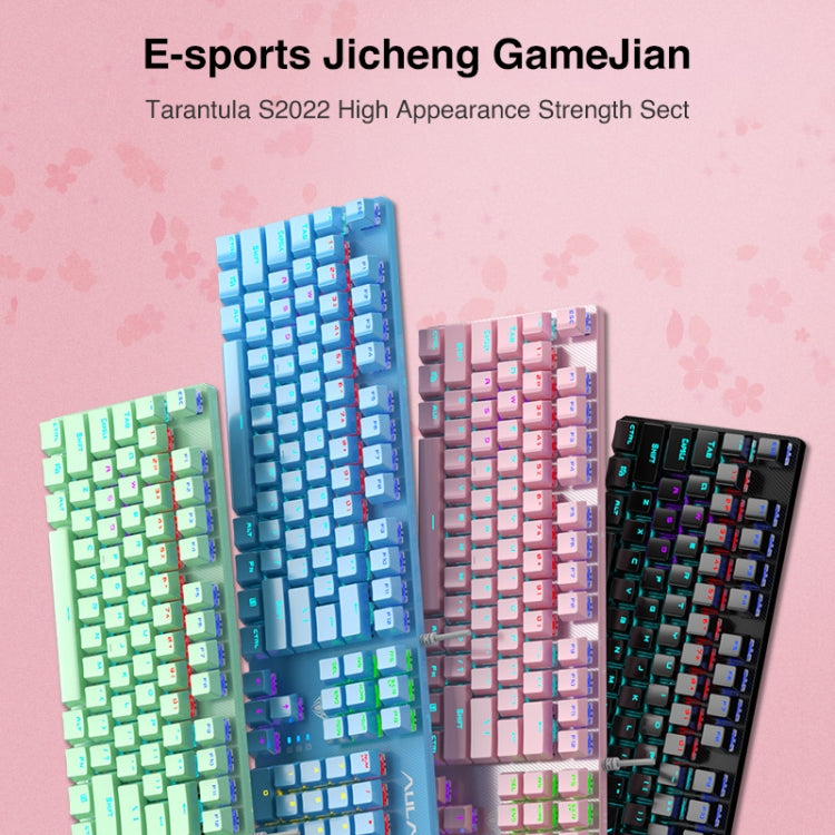 AULA S2022 USB vadu mehāniskā tastatūra