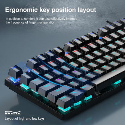 AULA S2022 USB vadu mehāniskā tastatūra