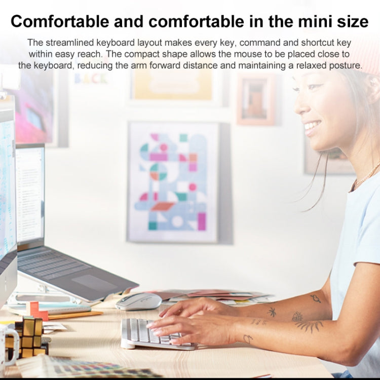 Logitech MX Keys Mini Wireless Bluetooth Ultra-thin Smart Backlit Keyboard