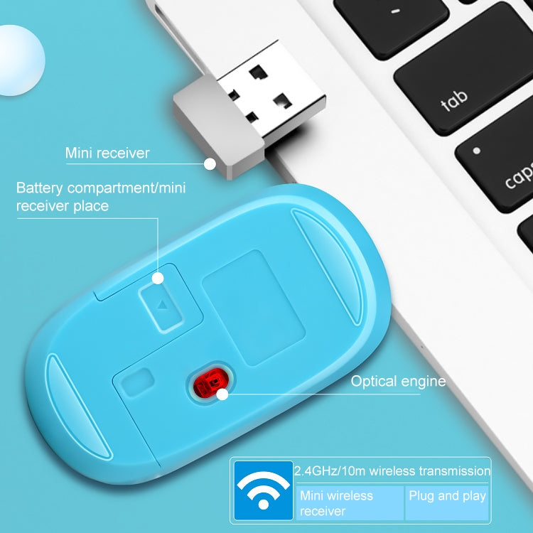 Беспроводная клавиатура + мышь ZGB 8820 Candy Color