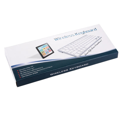 Беспроводная ультратонкая клавиатура Bluetooth BK-3001 с 78 клавишами для Windows/iPad/iPhone