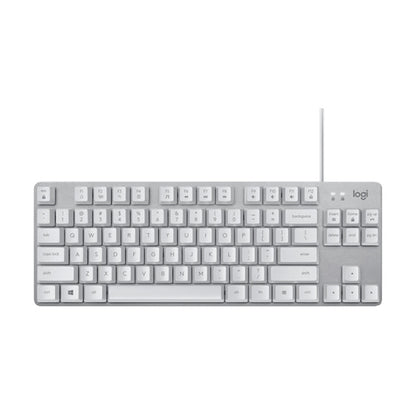 Logitech K835 Mini Mechanical Wired Keyboard, Green Shaft