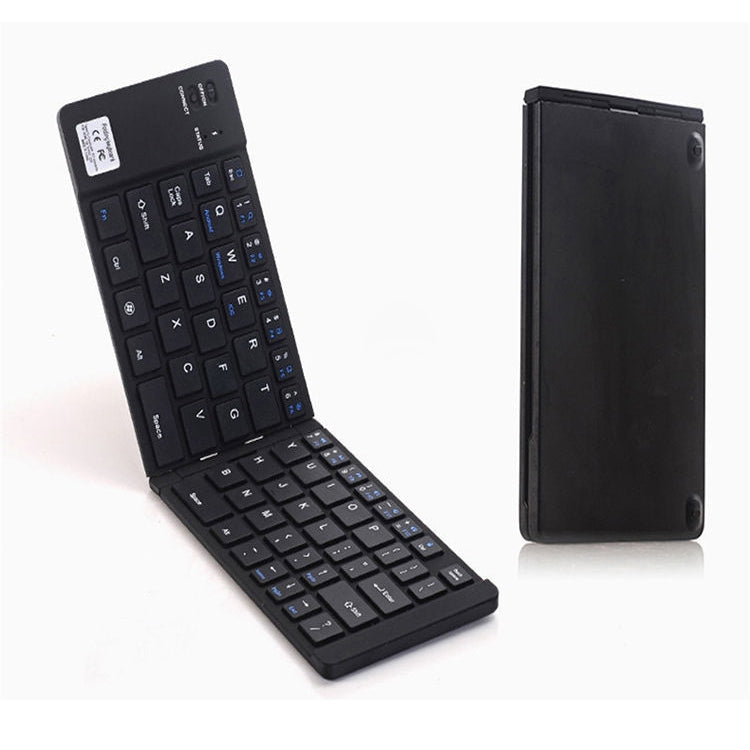 Складная беспроводная Bluetooth-клавиатура F66 с 66 клавишами, поддержка Android / Windows / iOS