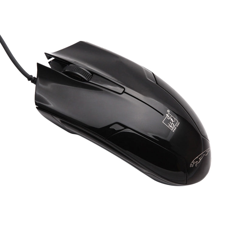 Chasing Leopard 119 USB Universal Wired Optical Gaming Mouse, Length: 1.45m