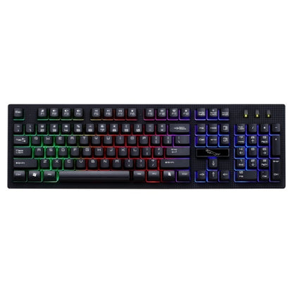 Игровая клавиатура ZGB G20 с 104 клавишами, USB, проводная, механическая, светящаяся на ощупь
