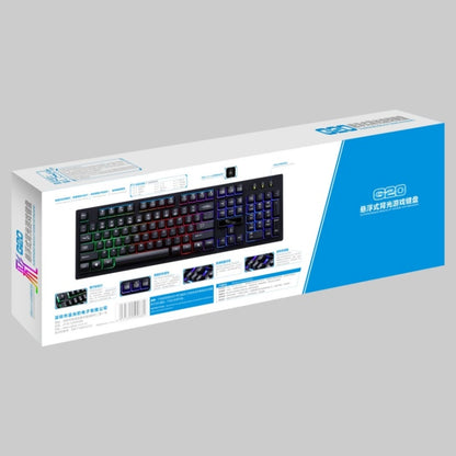Игровая клавиатура ZGB G20 с 104 клавишами, USB, проводная, механическая, светящаяся на ощупь