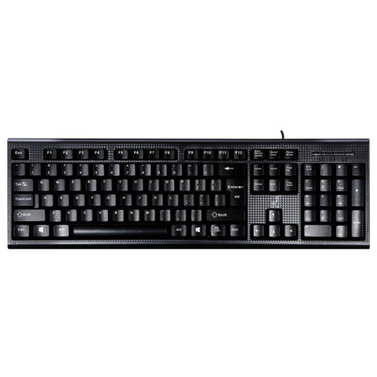 ZGB Q9 104 taustiņu USB vadu režģa tekstūras vispārējā spēļu biroja tastatūra