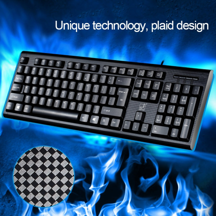 ZGB Q9 104 taustiņu USB vadu režģa tekstūras vispārējā spēļu biroja tastatūra