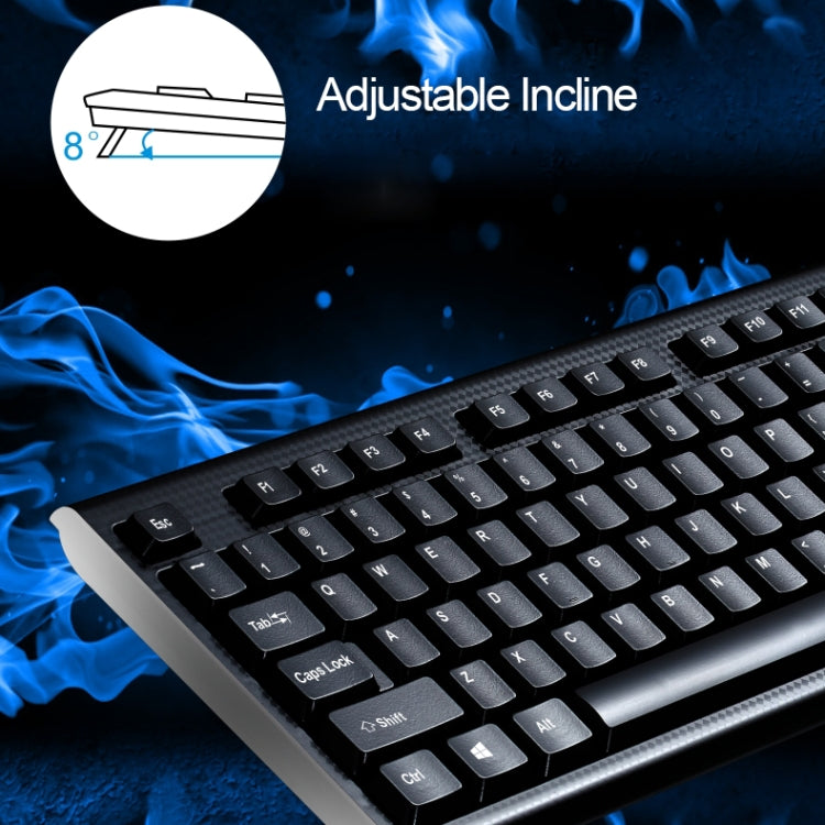 ZGB Q9 104 taustiņu USB vadu režģa tekstūras vispārējā spēļu biroja tastatūra