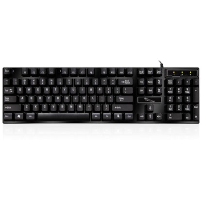 ZGB Q17 104 taustiņu USB vadu piekares spēļu biroja tastatūra klēpjdatoram, datoram