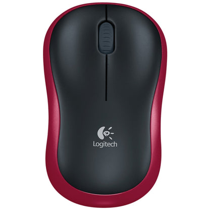 Logitech M185 bezvadu optiskā pele ar 2,4 GHz 3 taustiņiem, 1000 DPI, bezvadu darbības rādiuss: 10 m