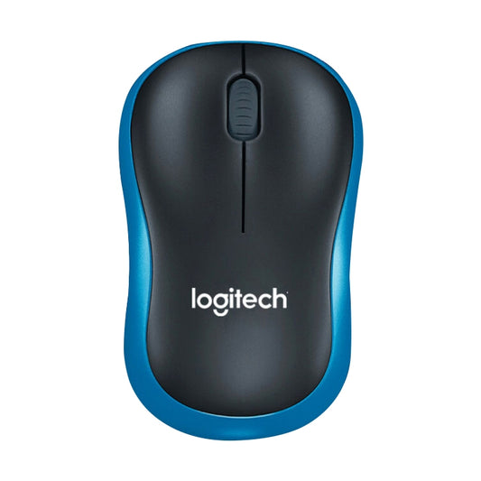 Logitech M186 bezvadu pele, enerģiju taupoša, USB, klēpjdatoram, galda datoram, universāla