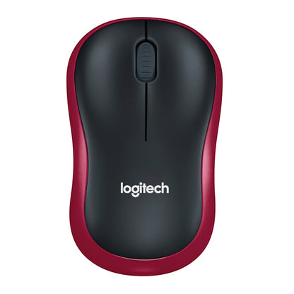Logitech M186 bezvadu pele, enerģiju taupoša, USB, klēpjdatoram, galda datoram, universāla
