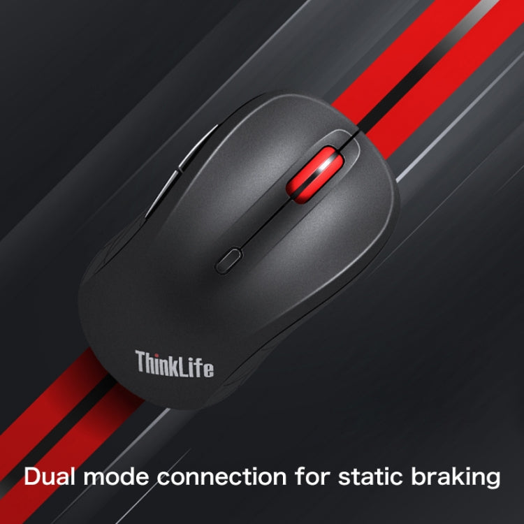Lenovo ThinkLife divu režīmu izslēgšanas bezvadu Bluetooth pele