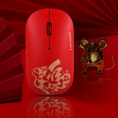 Lenovo Air Handle vieglā, pārnēsājamā bezvadu pele ar klusinātu funkciju, Blessing Mouse versija