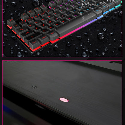 iMICE AK-600 Wired USB Floating Keycap Characters Glow Backlit Gaming Keyboard