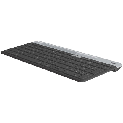 Logitech K580 Dual Modes — тонкая и легкая многофункциональная беспроводная клавиатура с держателем для телефона