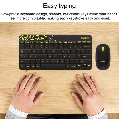 Комплект беспроводной клавиатуры и мыши Logitech MK240 Nano