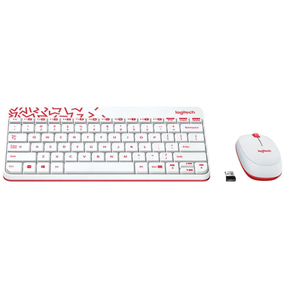 Комплект беспроводной клавиатуры и мыши Logitech MK240 Nano