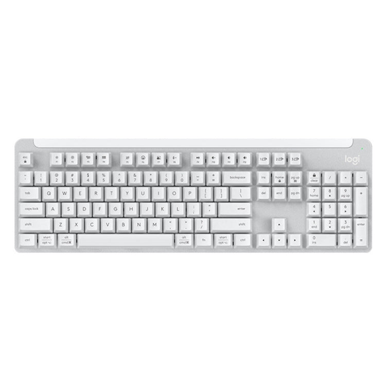 Беспроводная механическая клавиатура Logitech K865 с 104 клавишами и Bluetooth, красная рукоятка