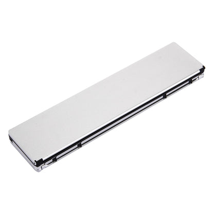 F18 Ultra-slim Rechargeable Foldable 58 Keys Bluetooth Wireless Keyboard with Holder