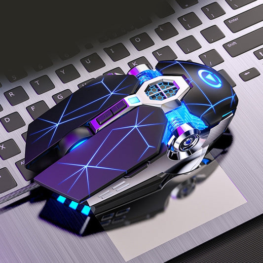 YINDIAO 3200DPI 4-modes Adjustable 7-keys RGB Light Wired Gaming Mechanical Mouse, Style: Audio Version