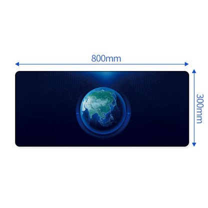 YINDIAO Large Rubber Mouse Pad Anti-skid Gaming Office Desk Pad Keyboard Mat, Size: 800x300mm (Universe), KB7660A, KB7660C, KB7660D, KB7660E, KB7660F