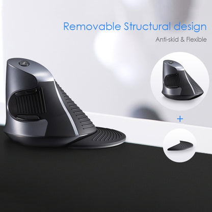 DELUX M618GX Wireless Ergonomic Vertical Mouse 1600DPI Optical Mouse