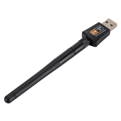 Двухдиапазонный USB-WIFI-адаптер переменного тока 600 Мбит/с 2,4 ГГц + 5 Гц с антенной