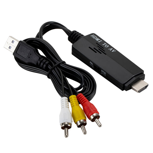 Кабель-адаптер HDMI-RCA 1080P