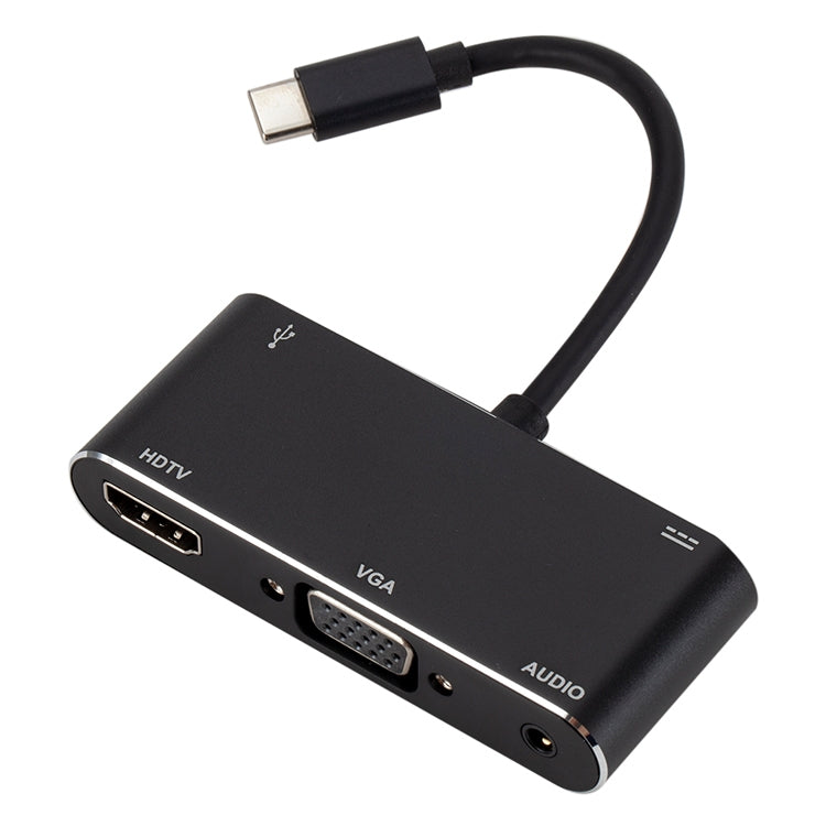 Конвертер USB-C/Type-C в HDMI/VGA/USB 3.0/PD