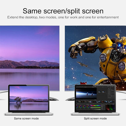 Конвертер USB-C/Type-C в HDMI/VGA/USB 3.0/PD
