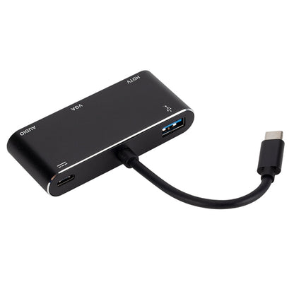 Конвертер USB-C/Type-C в HDMI/VGA/USB 3.0/PD
