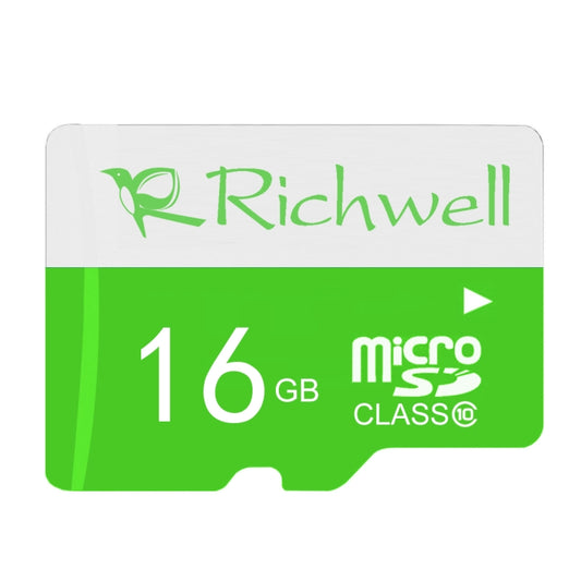 Карта памяти Richwell 16 ГБ, высокоскоростная, класс 10, Micro SD(TF)
