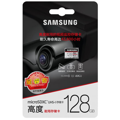Original Samsung Pro Endurance 128GB Video Surveillance Micro SD Memory Card