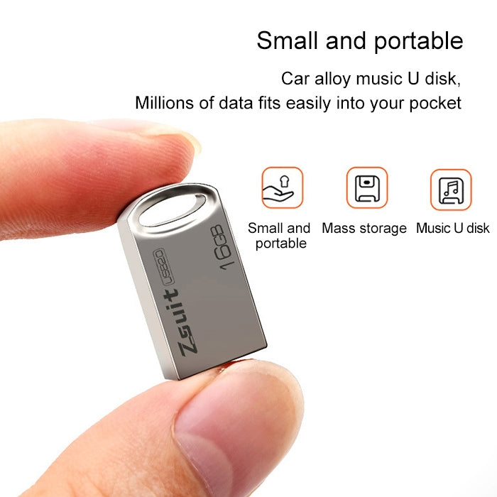 USB-флеш-накопитель Zsuit 32 ГБ USB 2.0 в форме металлического кольца