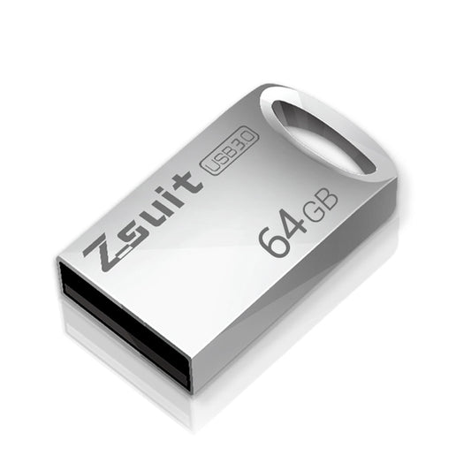 Zsuit 64GB USB 3.0 Mini metāla gredzena formas USB zibatmiņas disks