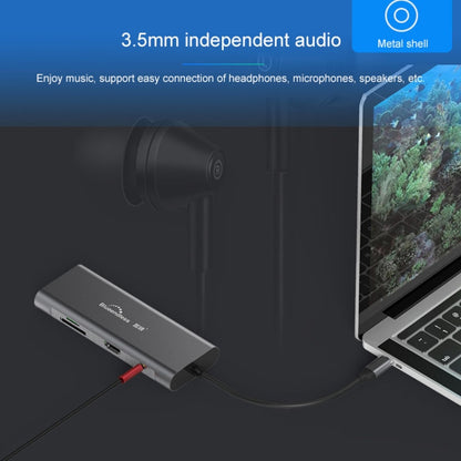 Многофункциональная док-станция расширения Blueendless 9 в 1 Type-C / USB-C HUB