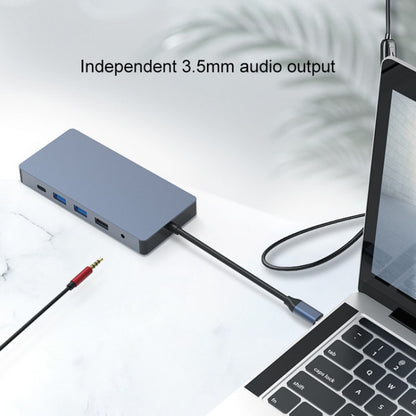 Многофункциональная док-станция расширения Blueendless 12 в 1 Type-C / USB-C HUB