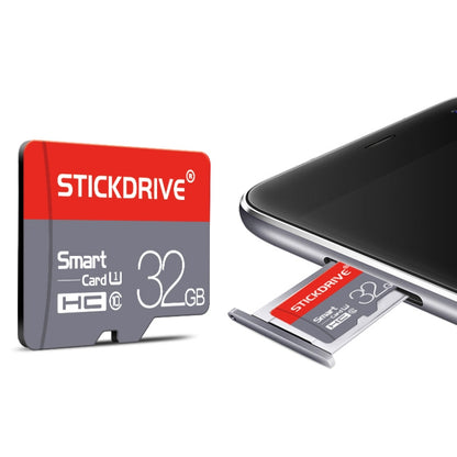 Карта памяти STICKDRIVE 128 ГБ U3, красная и серая, TF (Micro SD)