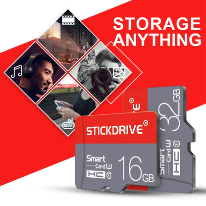 Карта памяти STICKDRIVE 128 ГБ U3, красная и серая, TF (Micro SD)