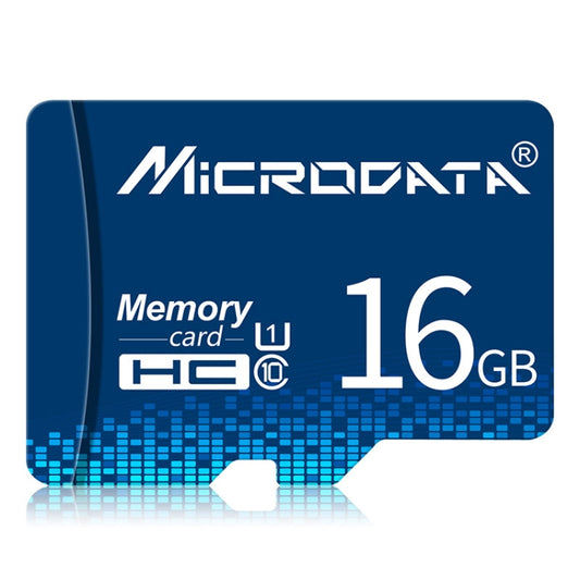 Карта памяти Microdata 16 ГБ U1 Blue TF (Micro SD)