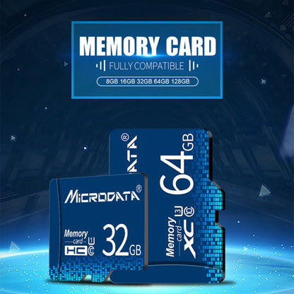 Карта памяти Microdata 16 ГБ U1 Blue TF (Micro SD)