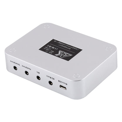 X7 Прямая трансляция звука USB-гарнитура микрофон веб-трансляция развлекательный стример звуковая карта для телефона, компьютера ПК