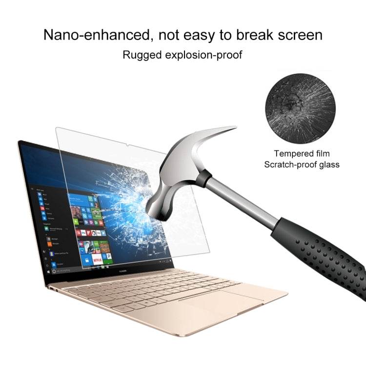 0.4mm 9H Surface Hardness Full Screen Tempered Glass Film for Huawei MateBook X 13.3 inch - Zyvoza.shop