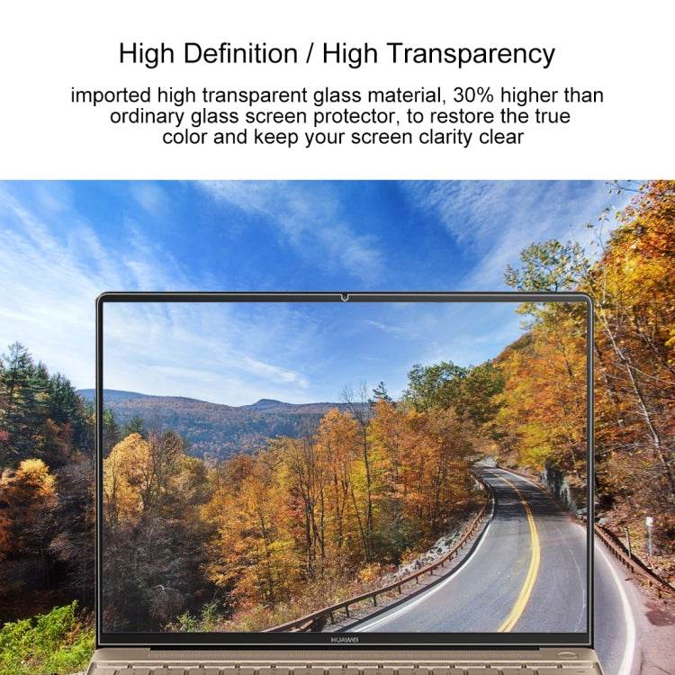0.4mm 9H Surface Hardness Full Screen Tempered Glass Film for Huawei MateBook X 13.3 inch - Zyvoza.shop