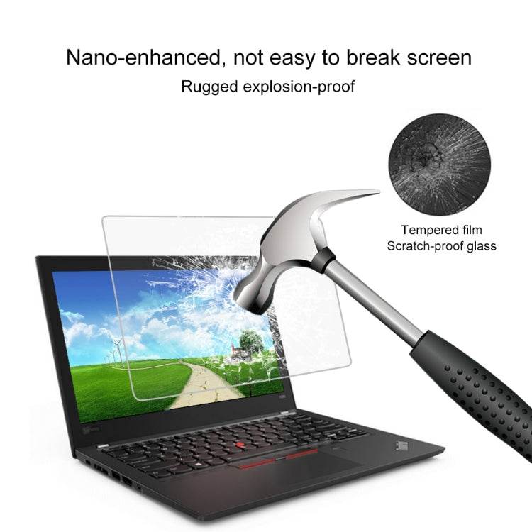 0.4mm 9H Surface Hardness Full Screen Tempered Glass Film for Lenovo ThinkPad A285 12.5 inch - Zyvoza.shop
