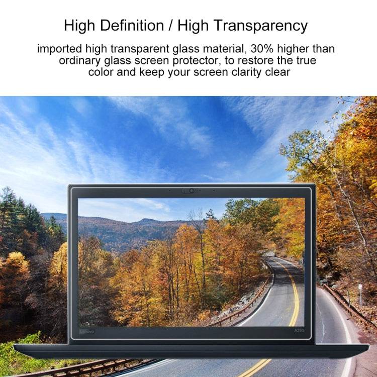 0.4mm 9H Surface Hardness Full Screen Tempered Glass Film for Lenovo ThinkPad A285 12.5 inch - Zyvoza.shop
