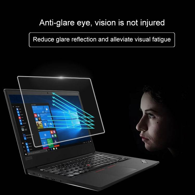 0.4mm 9H Surface Hardness Full Screen Tempered Glass Film for Lenovo ThinkPad E485 14 inch - Zyvoza.shop