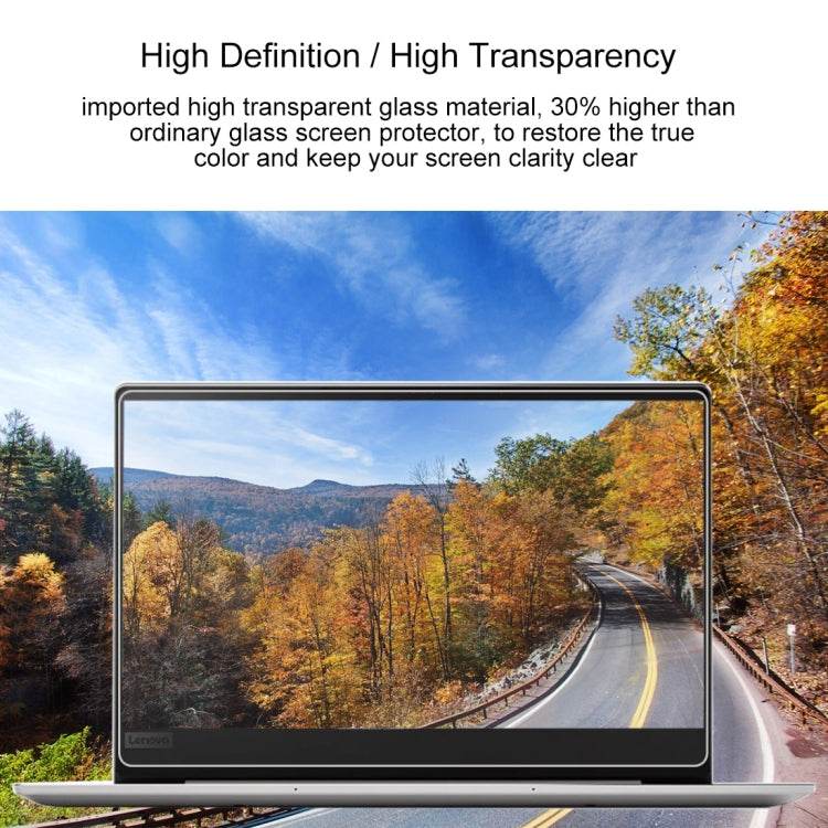 0.4mm 9H Surface Hardness Full Screen Tempered Glass Film for Lenovo Ideapad 720S 13.3 inch - Zyvoza.shop